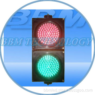 200mm Low Consumption Red Green Model Traffic Light with Small Lens